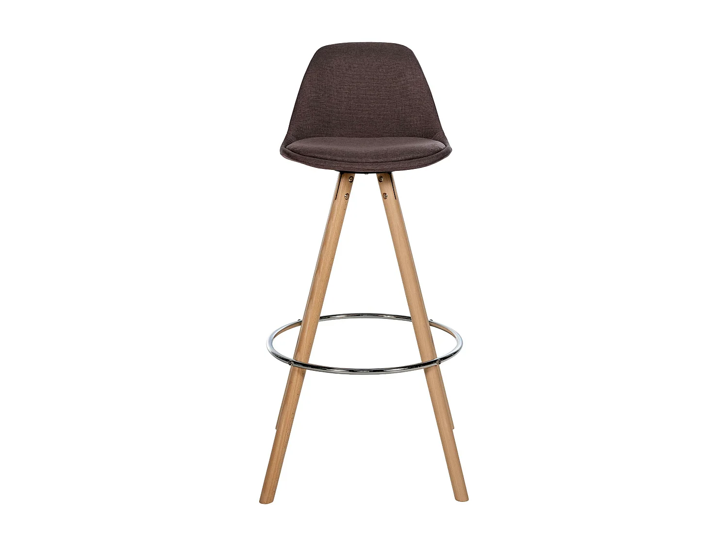 Tabouret de bar - Tissu & Nature - Marron - Corbin