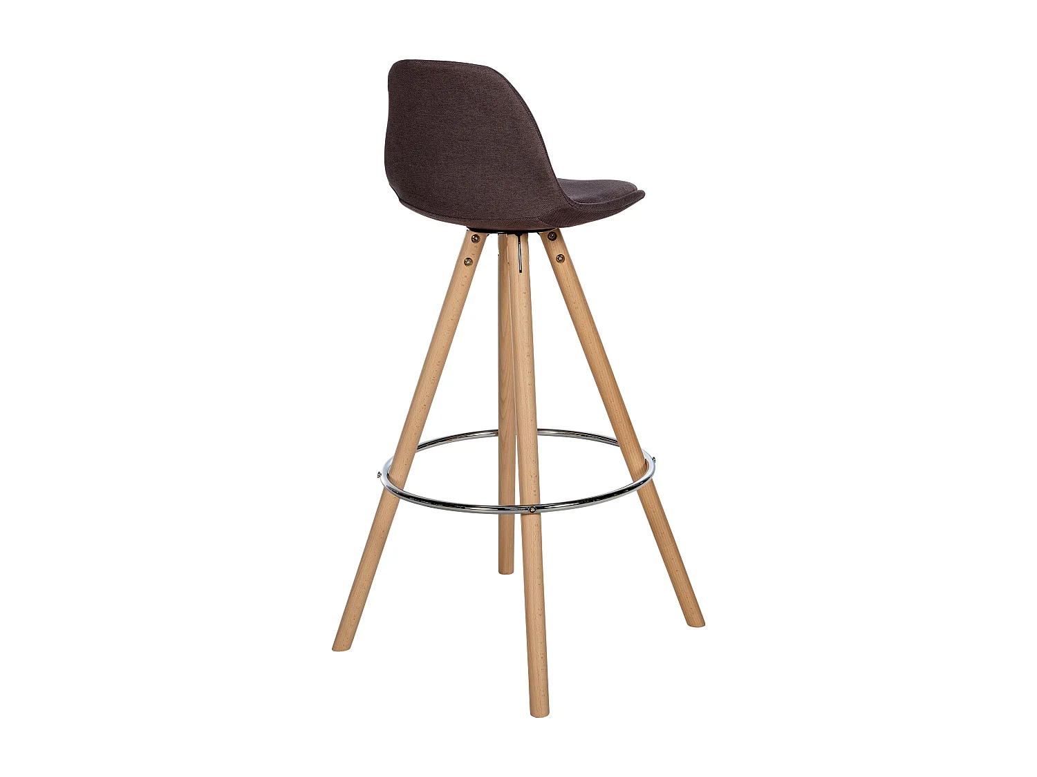 Tabouret de bar - Tissu & Nature - Marron - Corbin