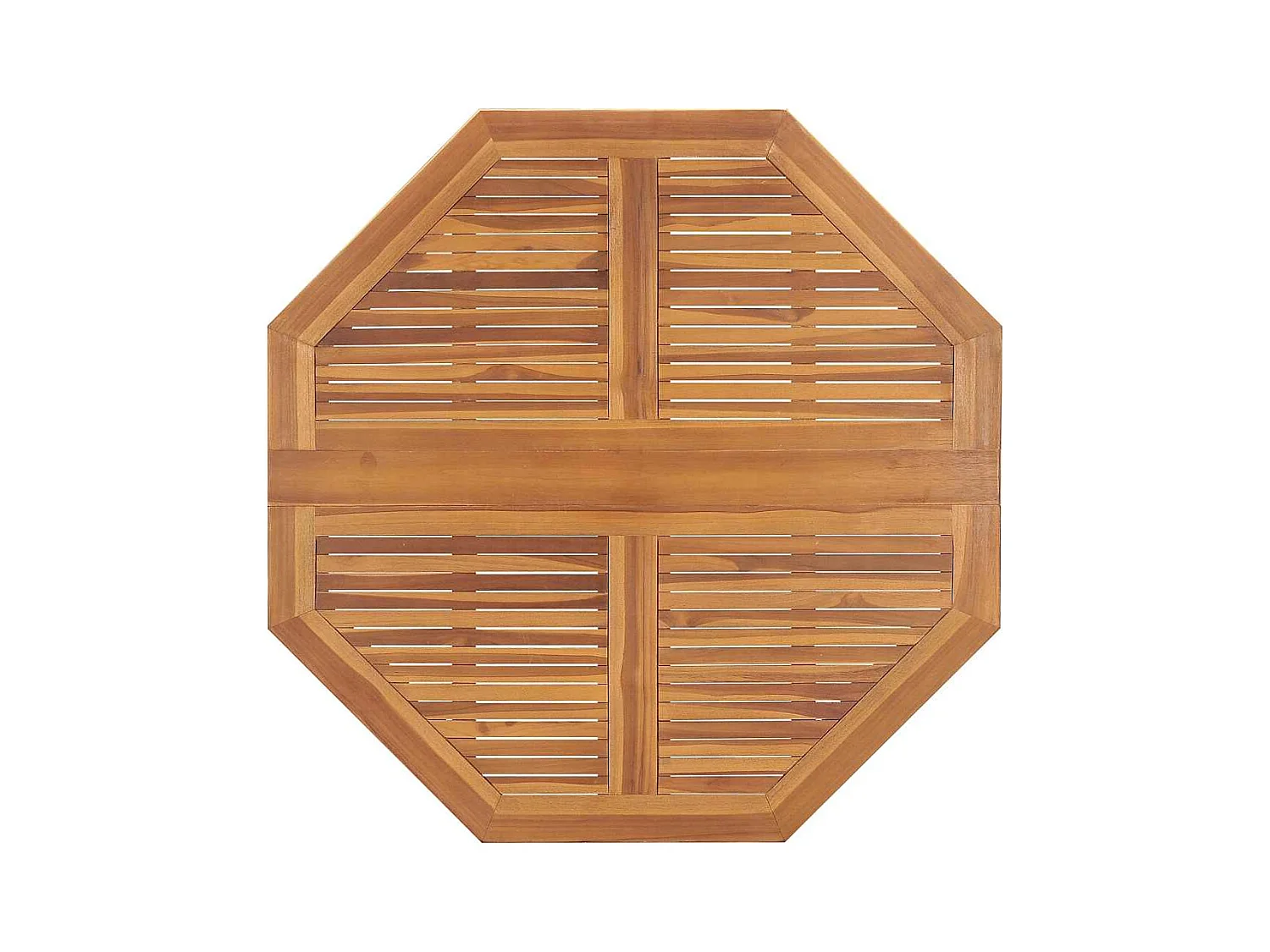 Ensemble à manger d'extérieur pliable 5 pcs Bois solide de teck