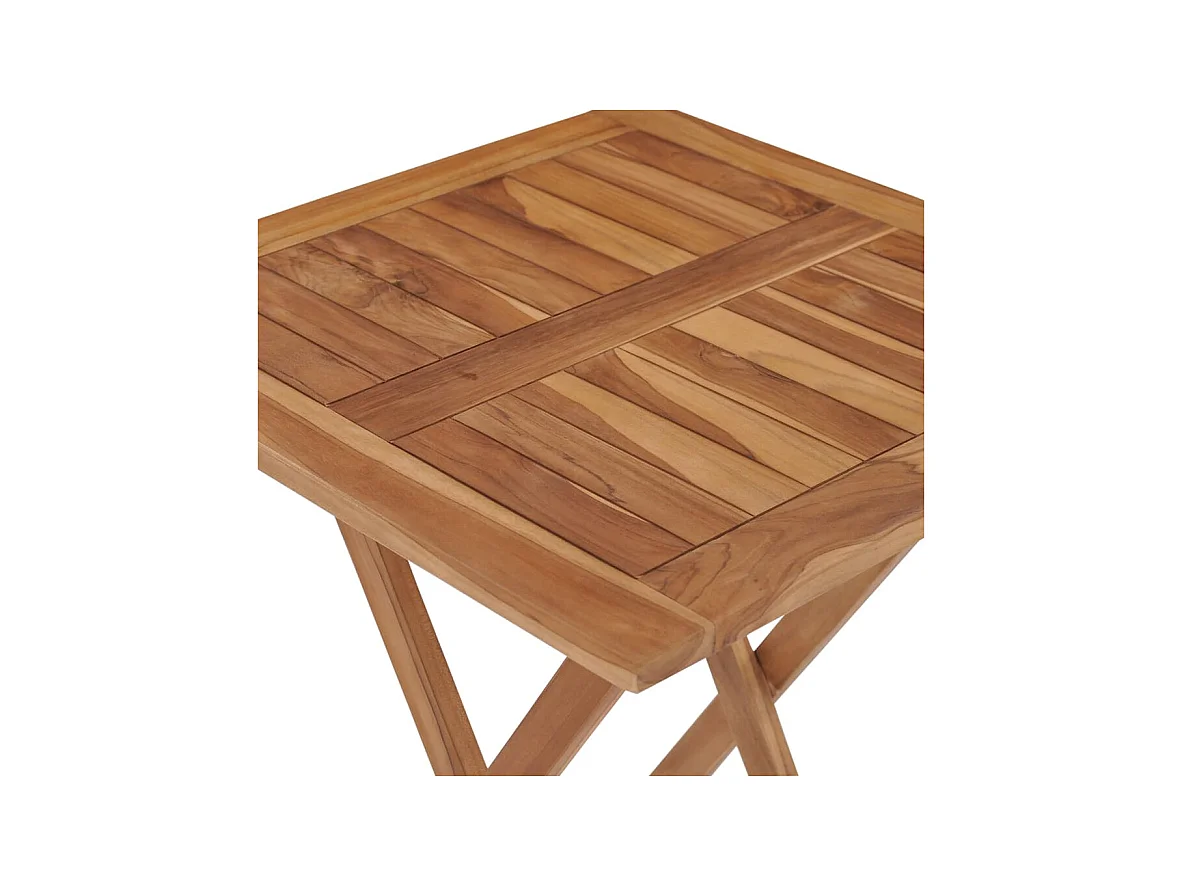 Ensemble à manger de jardin 3 pcs Bois de teck massif