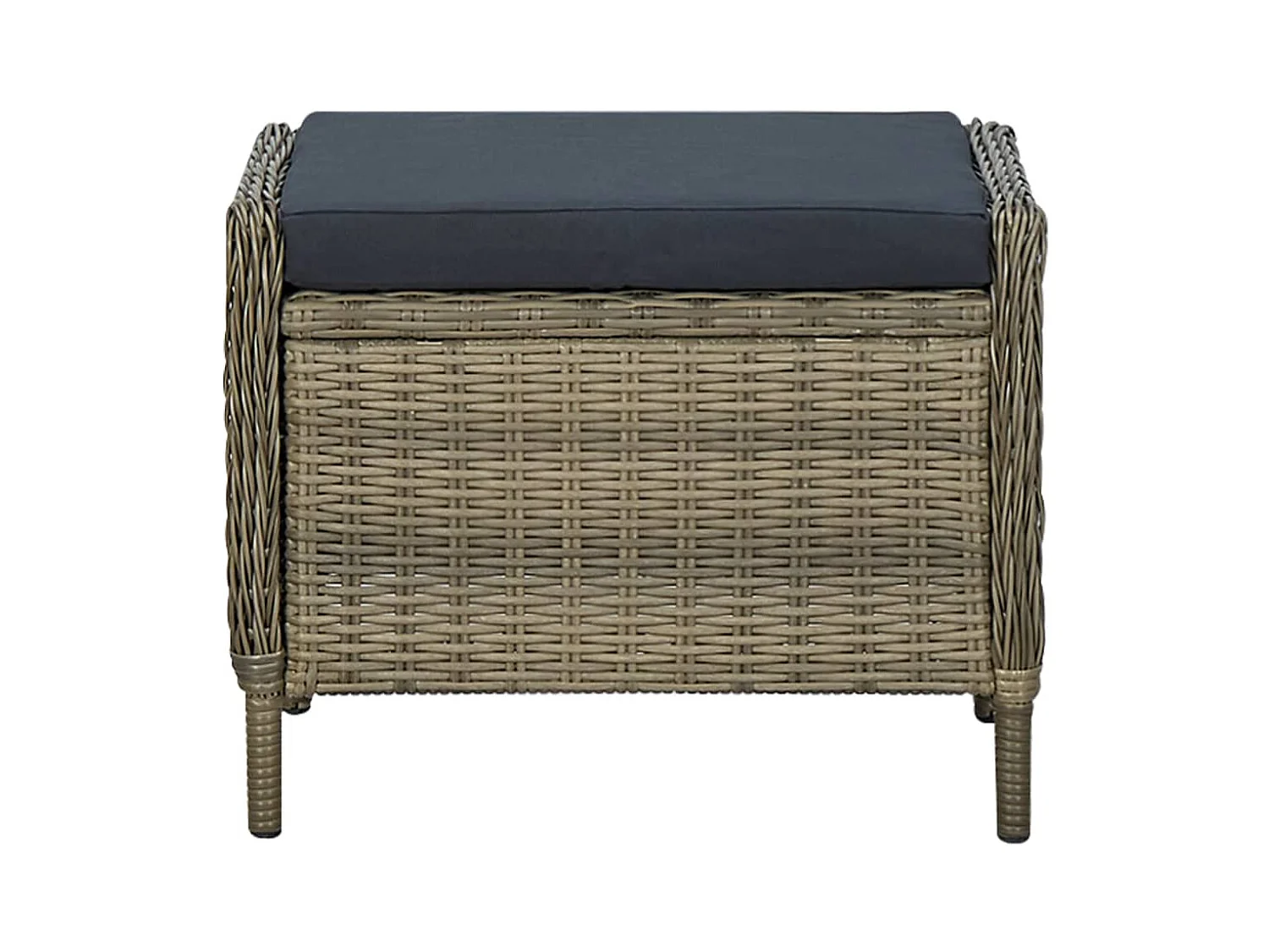 5-delige Tuinset bruin