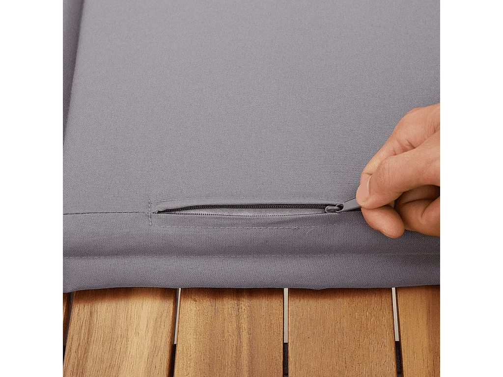 Ensemble à manger de jardin coussins 13 pcs mélange beige rotin