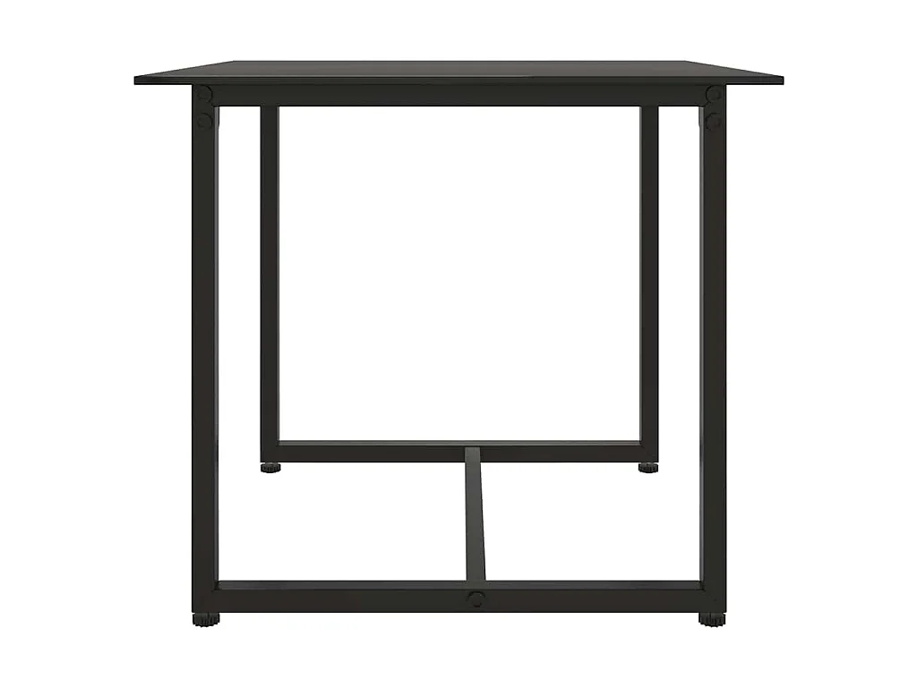 3-tlg. Garten-Lounge-Set mit Kissen Schwarz Poly Rattan