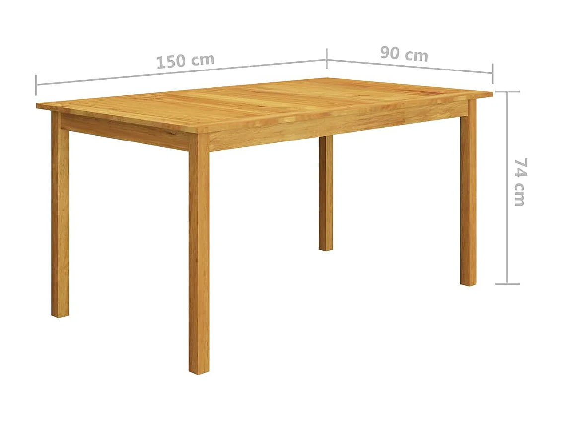 5-delige Tuinset bruin