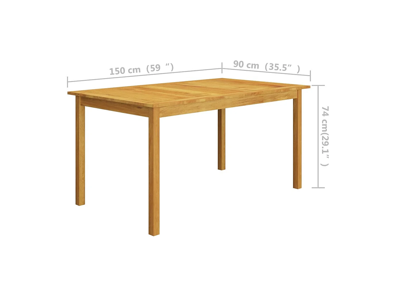 Set Mobili da Pranzo per Giardino 7 pz Nero