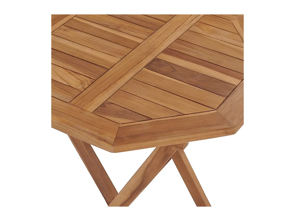 Ensemble à manger de jardin 3 pcs Bois de teck massif