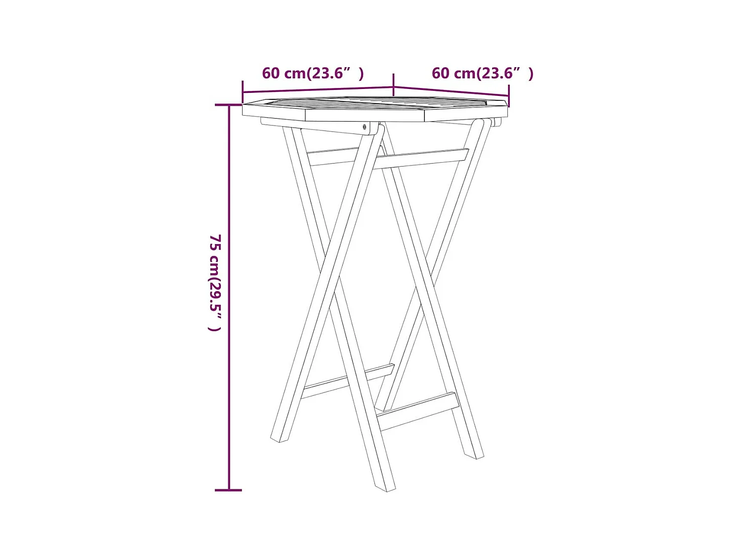 Ensemble à manger de jardin 3 pcs Bois de teck massif
