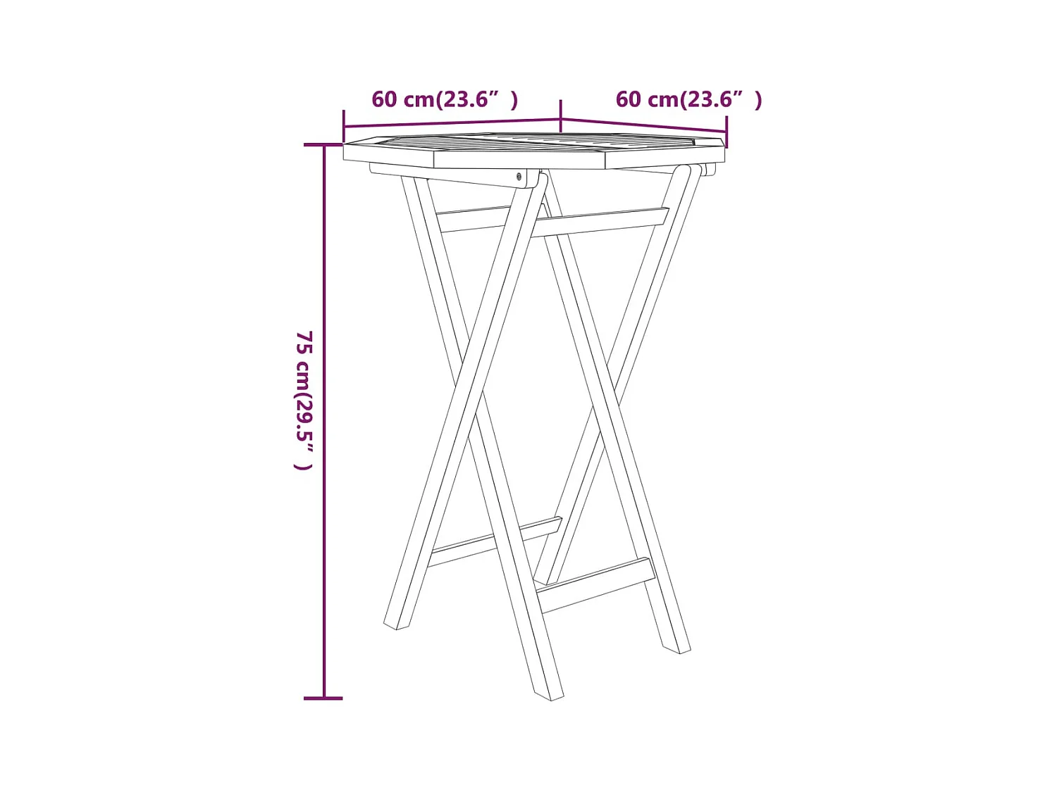 Ensemble à manger de jardin 3 pcs Bois de teck massif