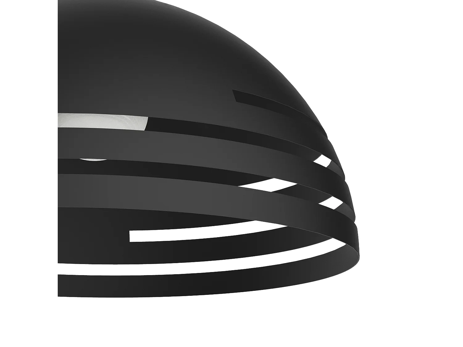 CIRCUIT Plafonnier, 1XE27, max 42W, métal, noir mat, D40cm