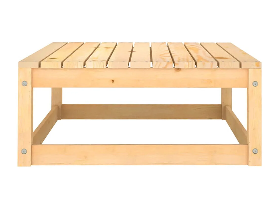 8 pcs conjunto lounge de jardim pinho maciço