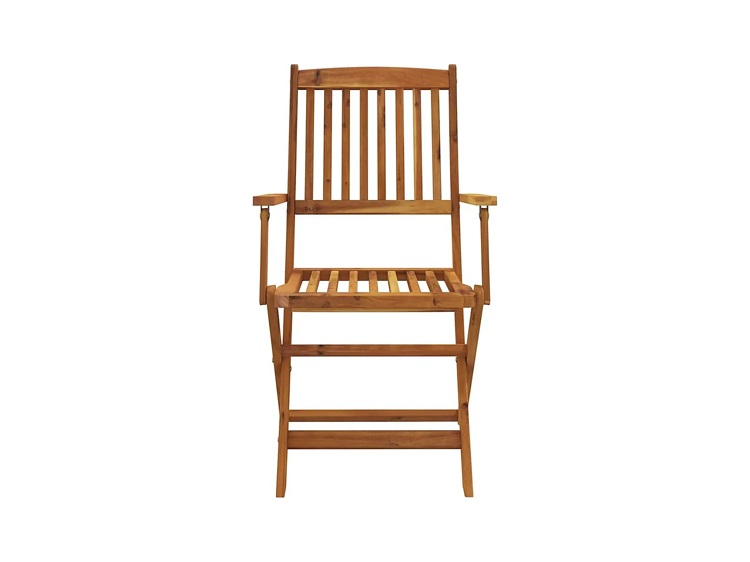 Ensemble à manger de jardin pliable 9 pcs bois d'acacia solide