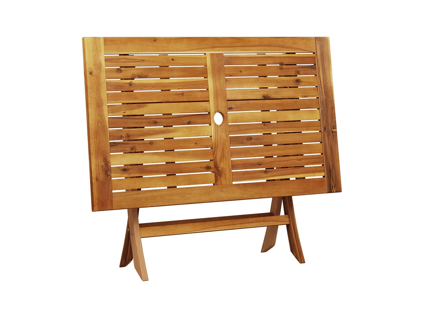 Ensemble à manger de jardin 5 pcs taupe tissu et bois massif