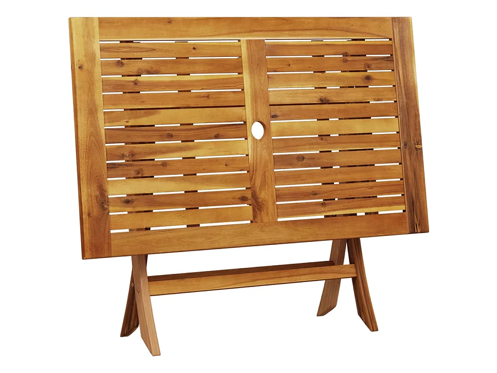 Ensemble à manger de jardin 5 pcs taupe tissu et bois massif