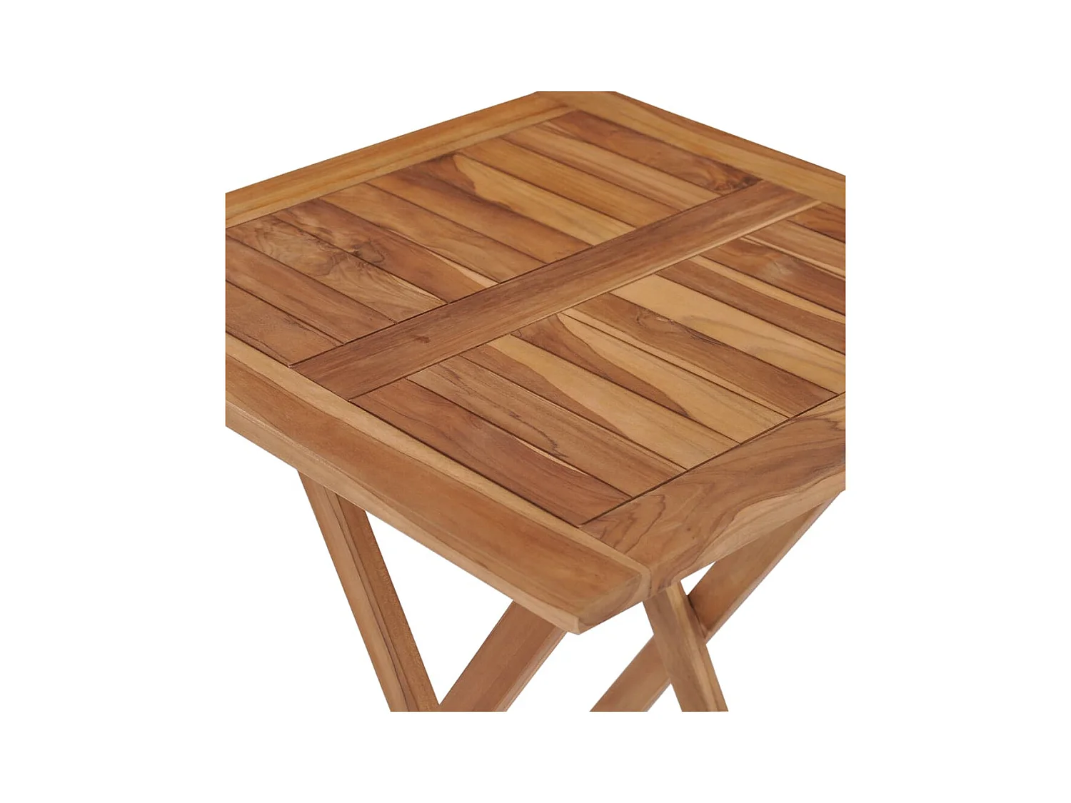 Ensemble à manger de jardin 3 pcs Bois de teck massif