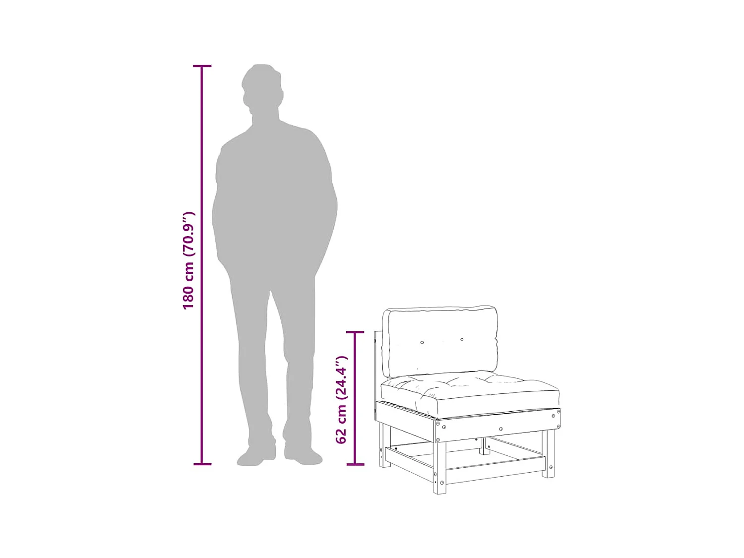 Salon de jardin 3 pcs avec coussins Noir Résine tressée