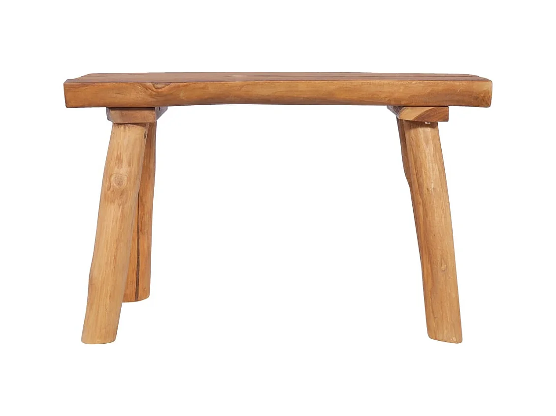 Banc de jardin 80 cm Bois de teck massif