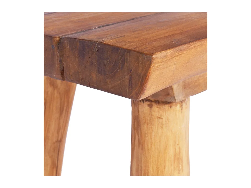 Banc de jardin 80 cm Bois de teck massif