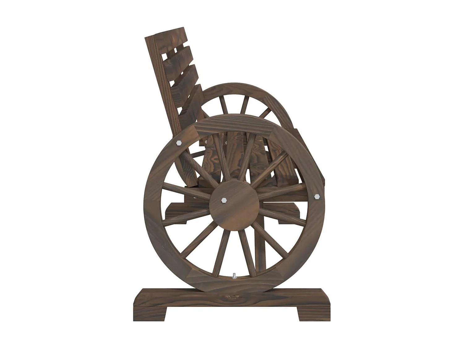 Banc de jardin 2 places bois de sapin massif