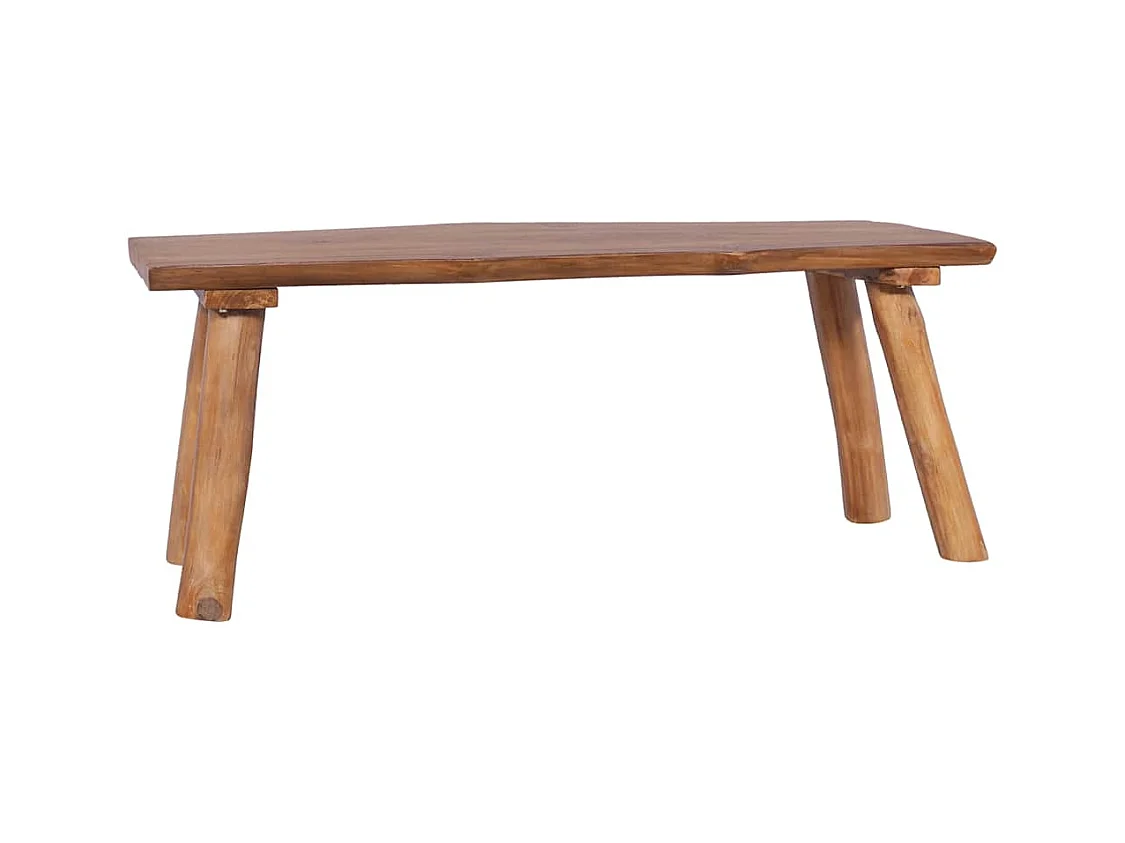 Tuinbank 120 cm massief teakhout
