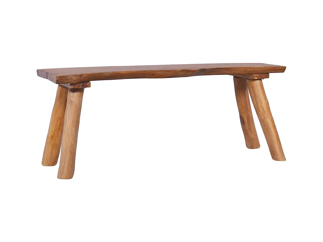 Tuinbank 120 cm massief teakhout