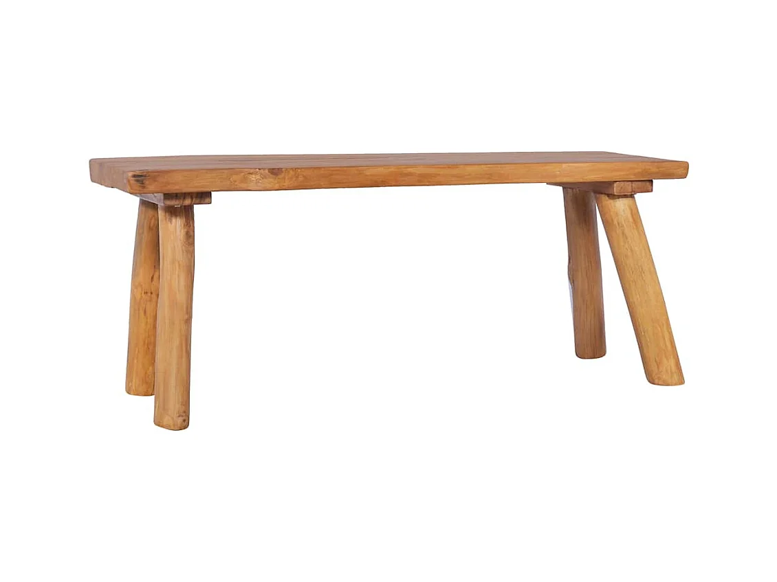 Tuinbank 120 cm massief teakhout