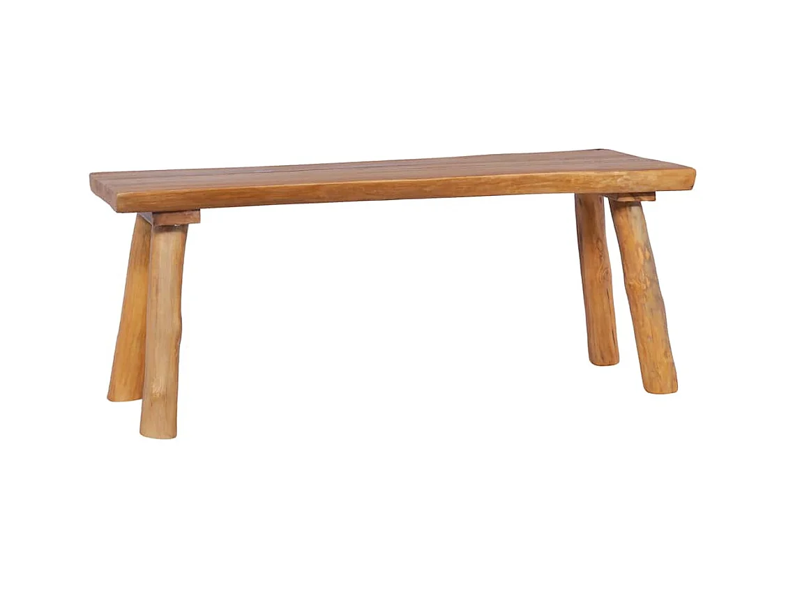 Tuinbank 120 cm massief teakhout