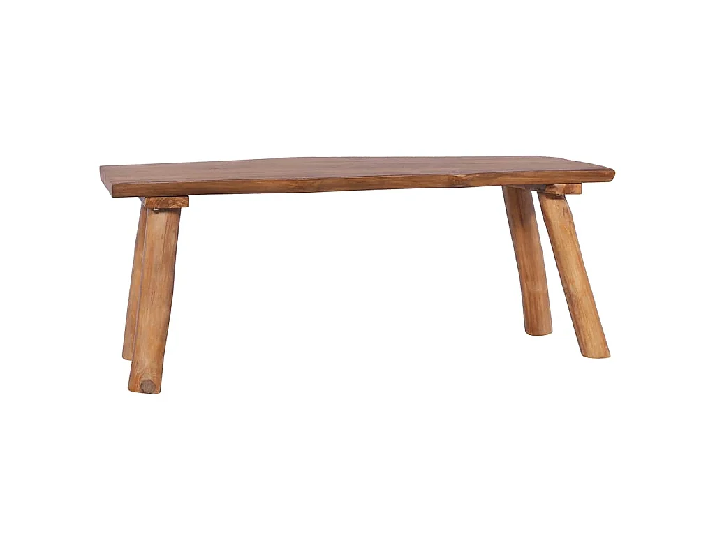Tuinbank 120 cm massief teakhout
