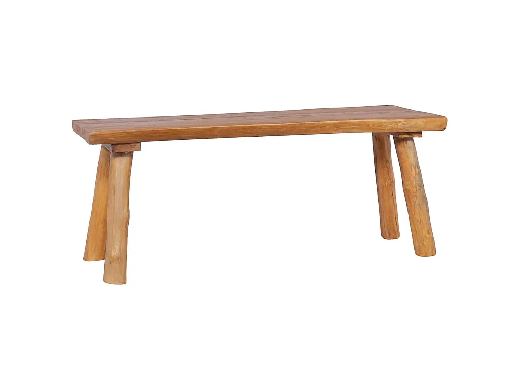 Tuinbank 120 cm massief teakhout