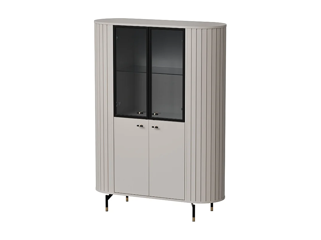 Vitrine AMBIHOME ZANE 01 - Caxemira, C112xP40xA155cm