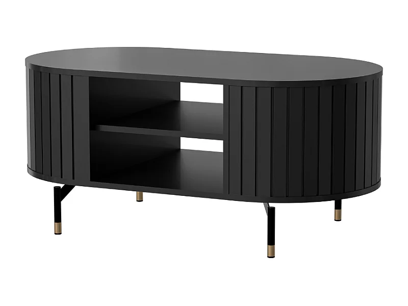 Mesa de Centro AMBIHOME ZANE 06 - Preto, C104xP56xA47cm