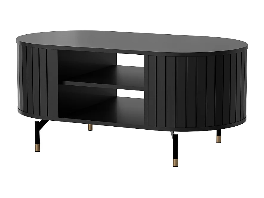 Mesa de Centro AMBIHOME ZANE 06 - Preto, C104xP56xA47cm