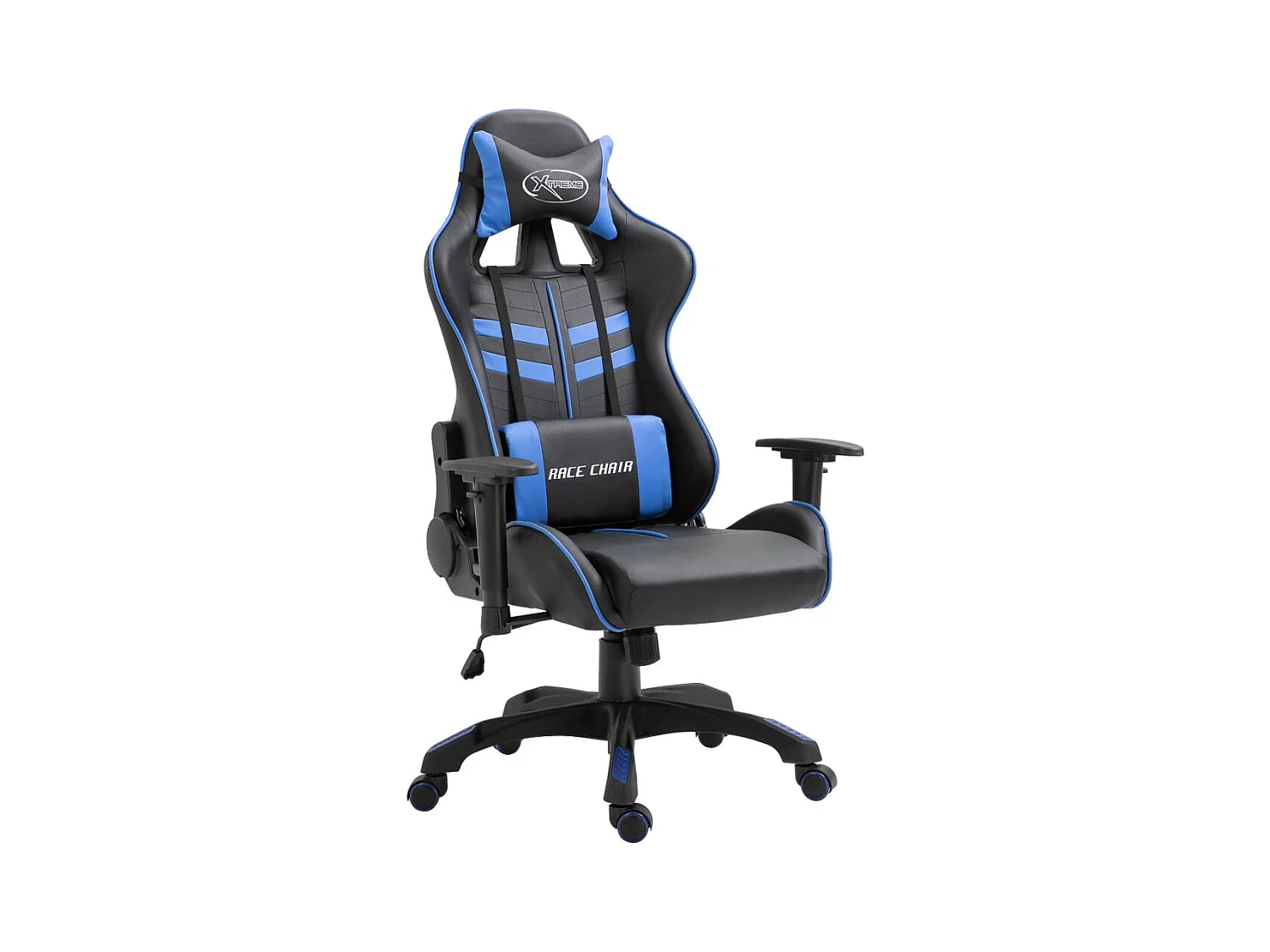 Sedia da Gaming Blu in Similpelle