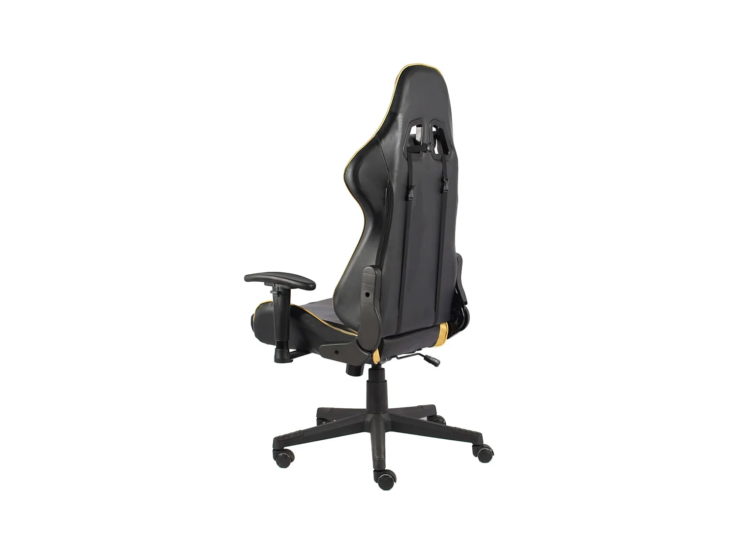 Gaming-Stuhl Drehbar Golden PVC