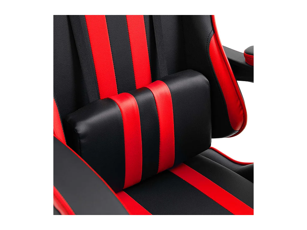 Gaming-Stuhl Rot Kunstleder