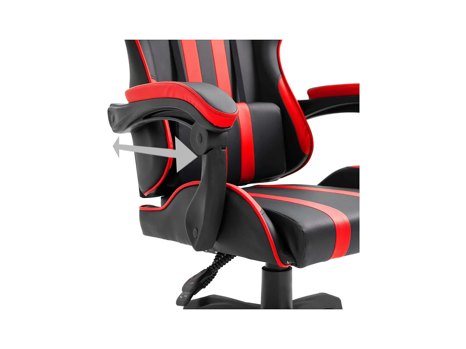 Gaming-Stuhl Rot Kunstleder