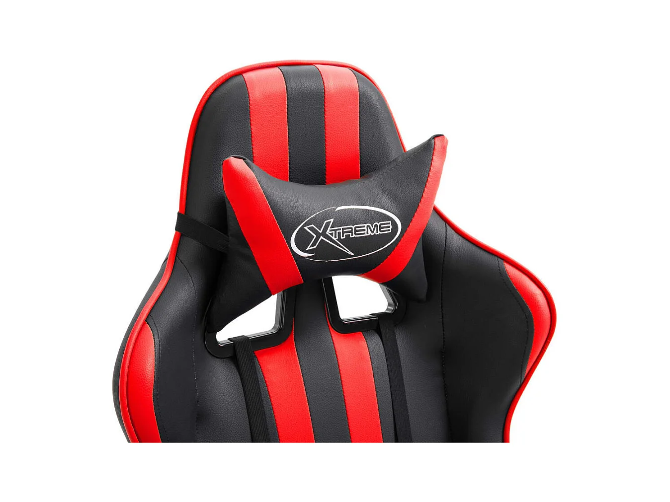 Gamestoel kunstleer rood