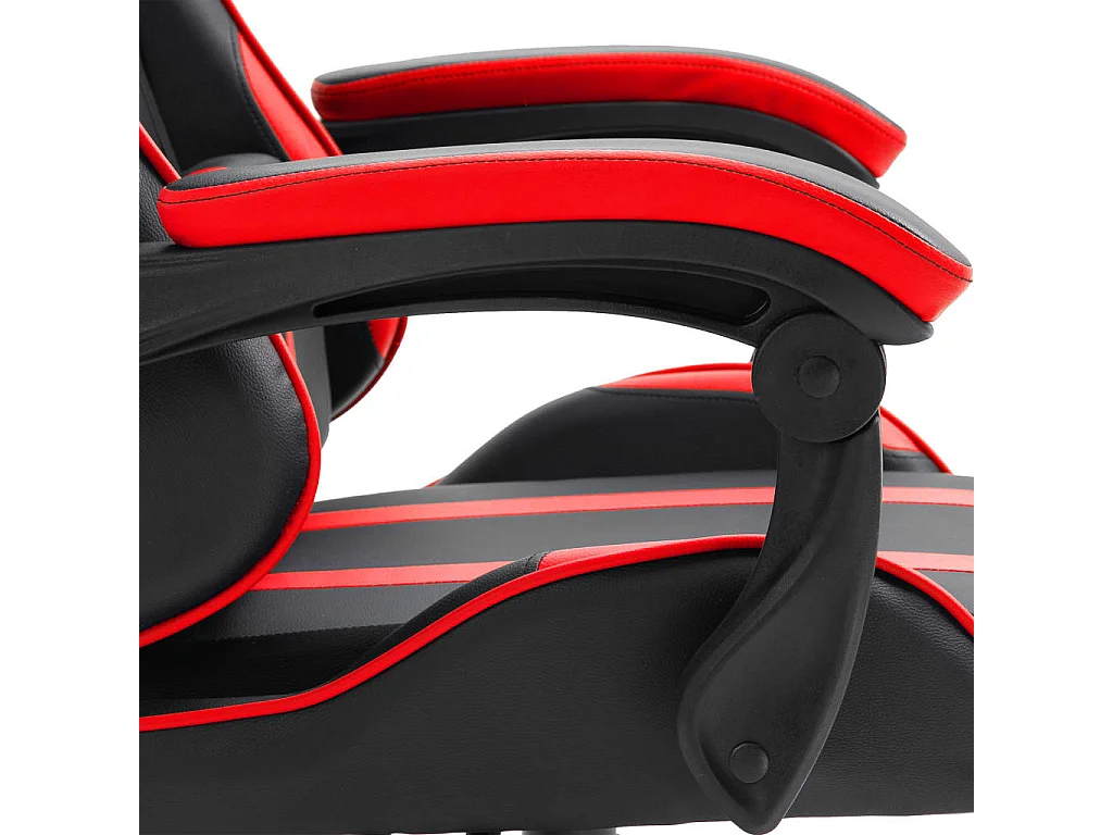 Sedia da Gaming Rossa in Similpelle
