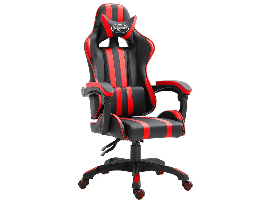 Gaming-Stuhl Rot Kunstleder