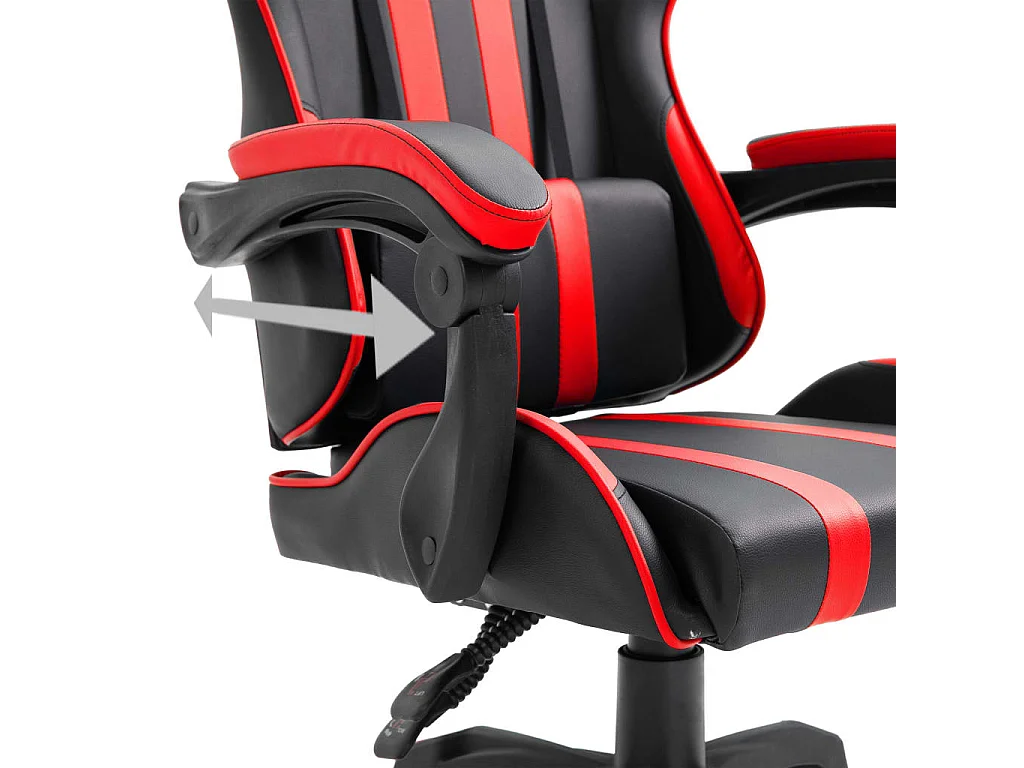 Gaming-Stuhl Rot Kunstleder