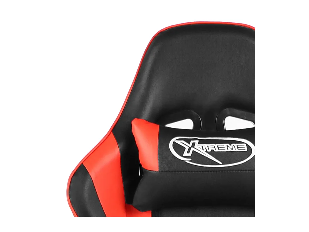 Chaise de jeu pivotante Rouge PVC