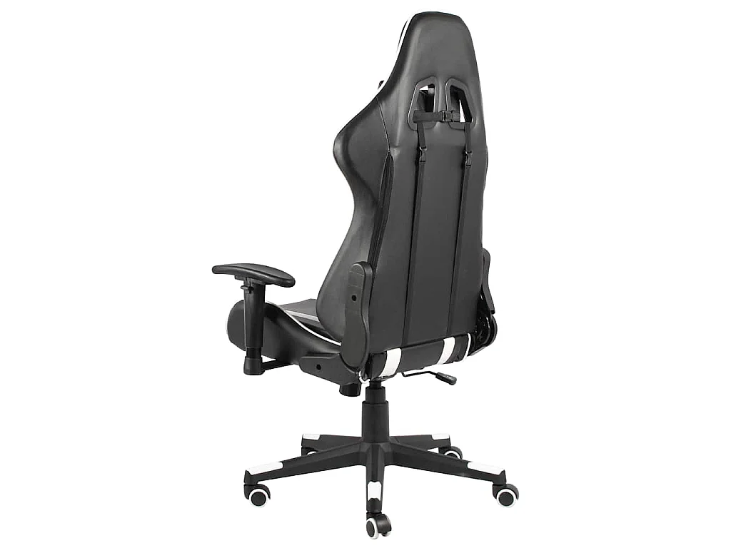 Chaise de jeu pivotante Blanc PVC