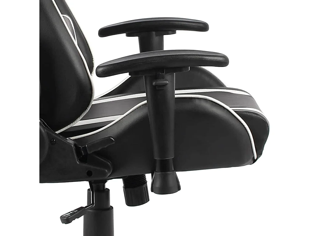 Chaise de jeu pivotante Blanc PVC