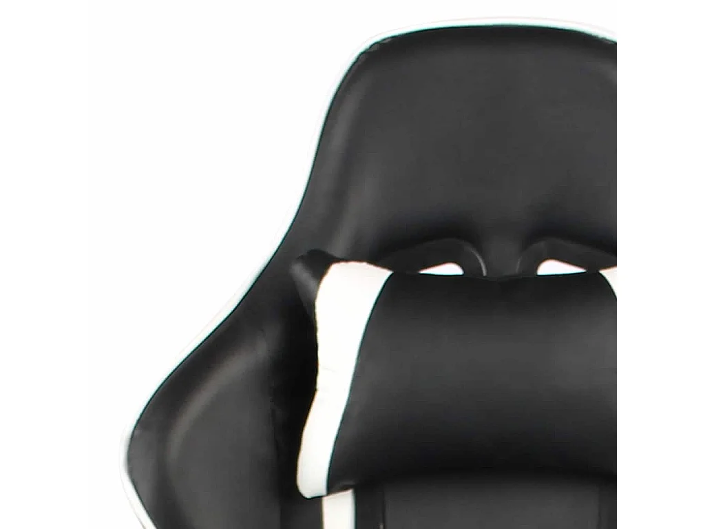 Chaise de jeu pivotante Blanc PVC