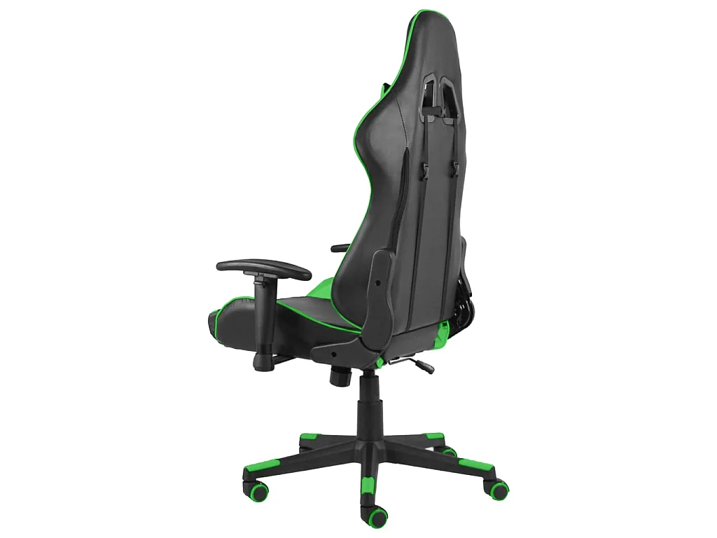 Gaming-Stuhl Drehbar Grün PVC