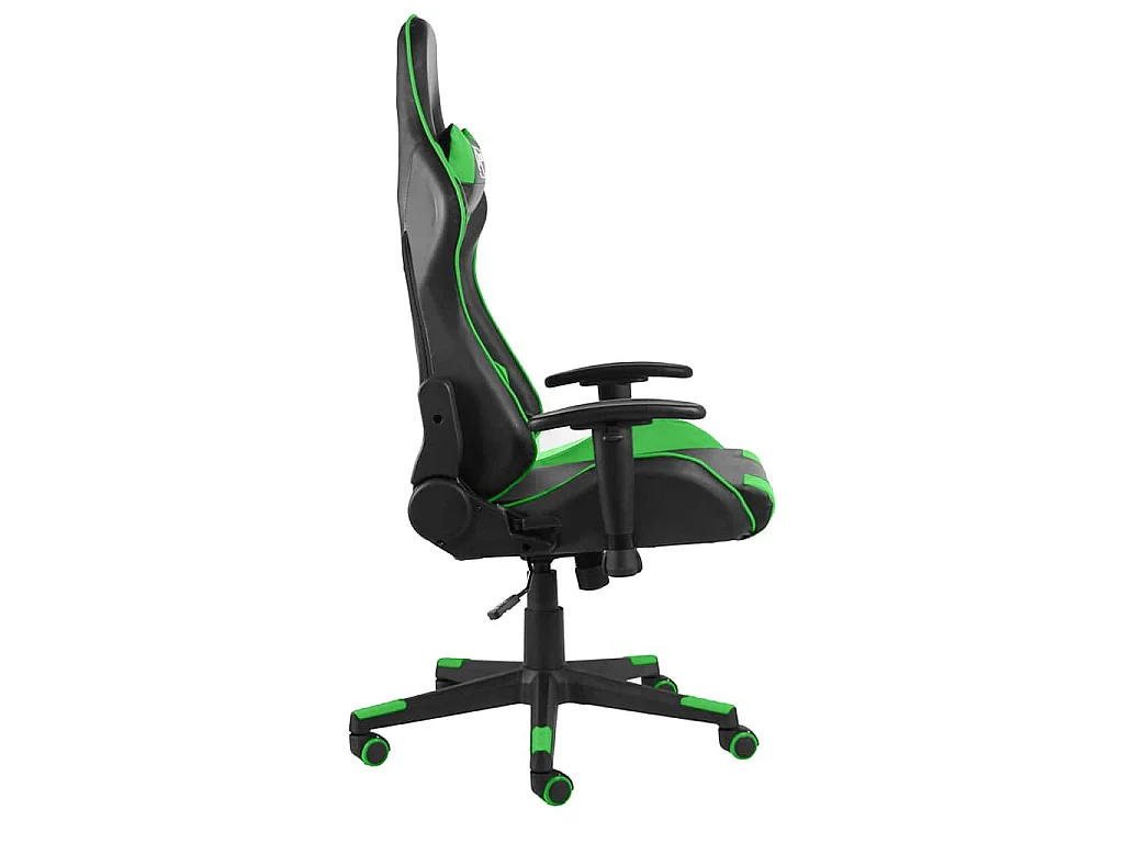 Gamestoel draaibaar PVC groen