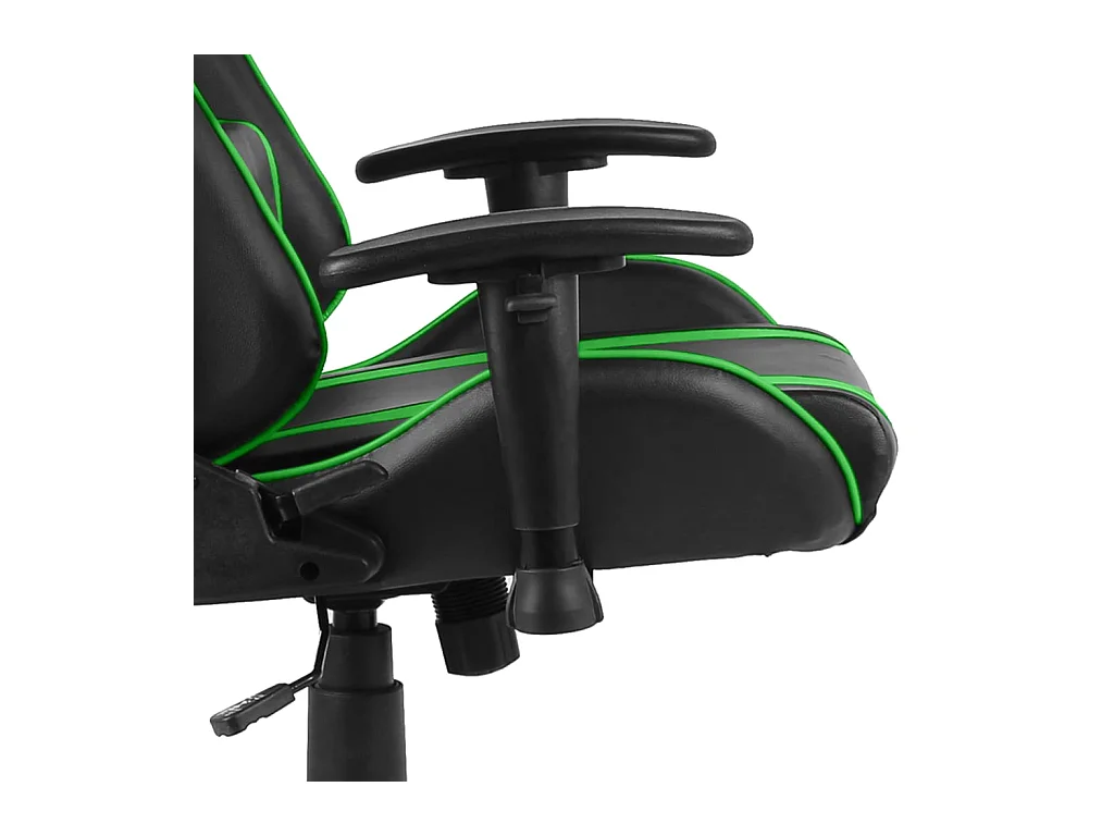 Chaise de jeu pivotante Vert PVC