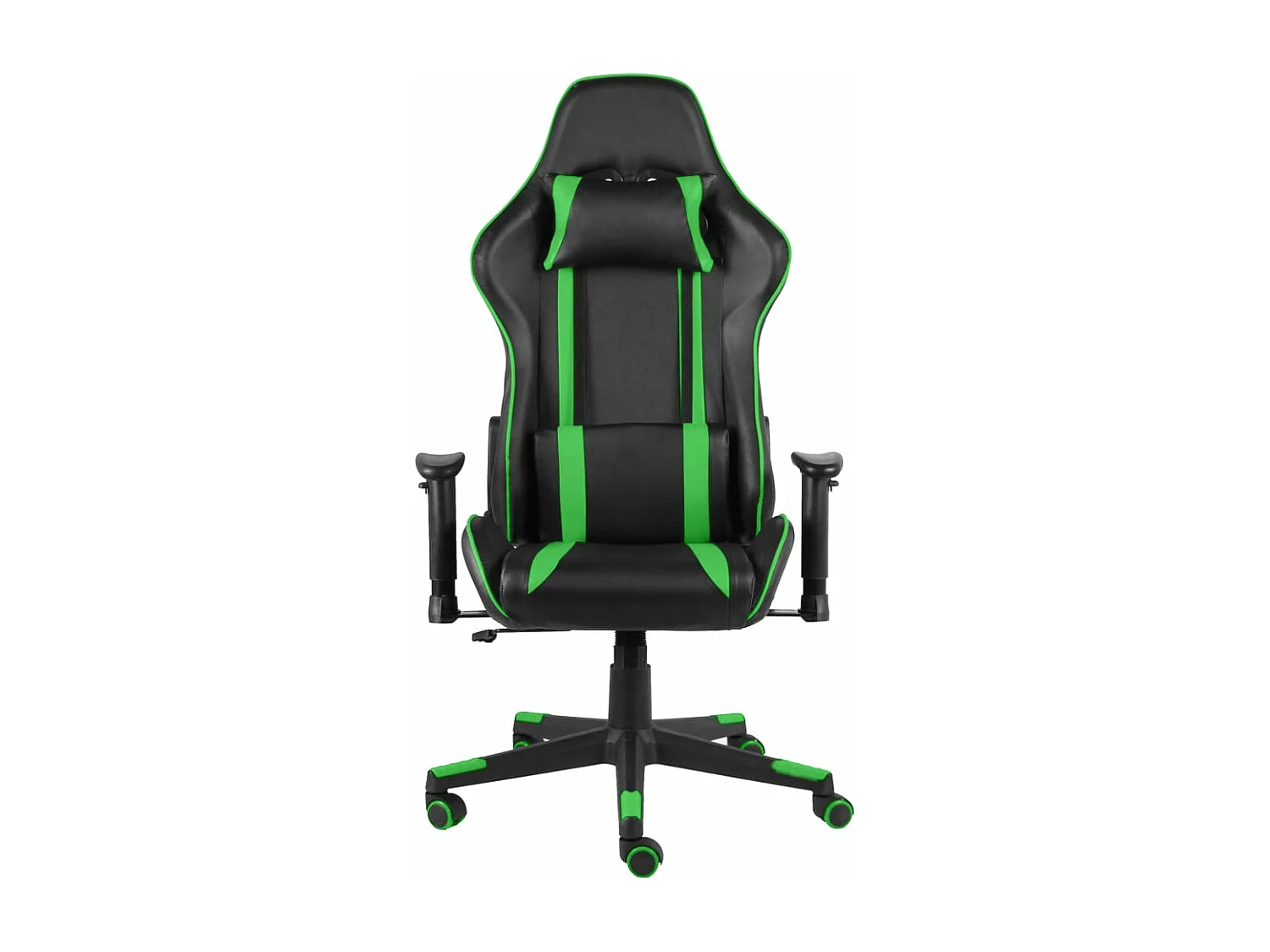 Chaise de jeu pivotante Vert PVC