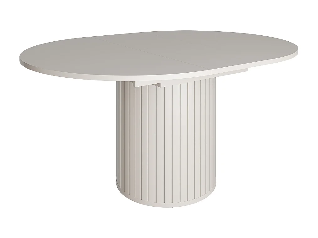 Mesa de jantar AMBIHOME ZANE 09 - Caxemira, extensível 120 a 160cm