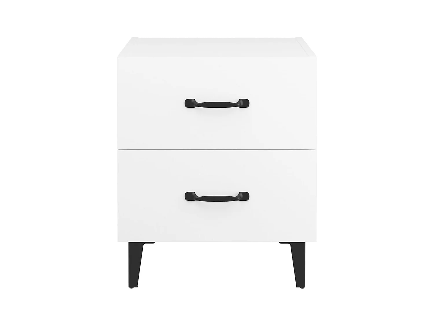 Mesa de cabeceira 40x35x47,5 cm branco