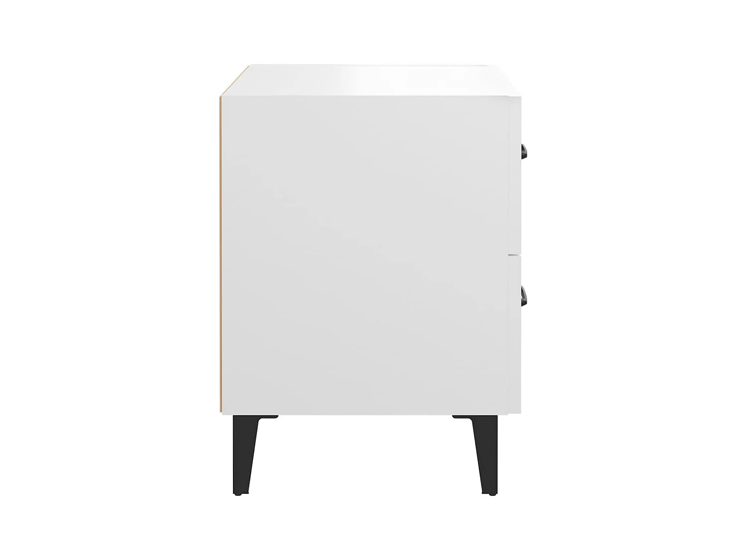 Mesa de cabeceira 40x35x47,5 cm branco